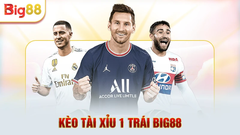 Kèo tài xỉu 1 trái Big88