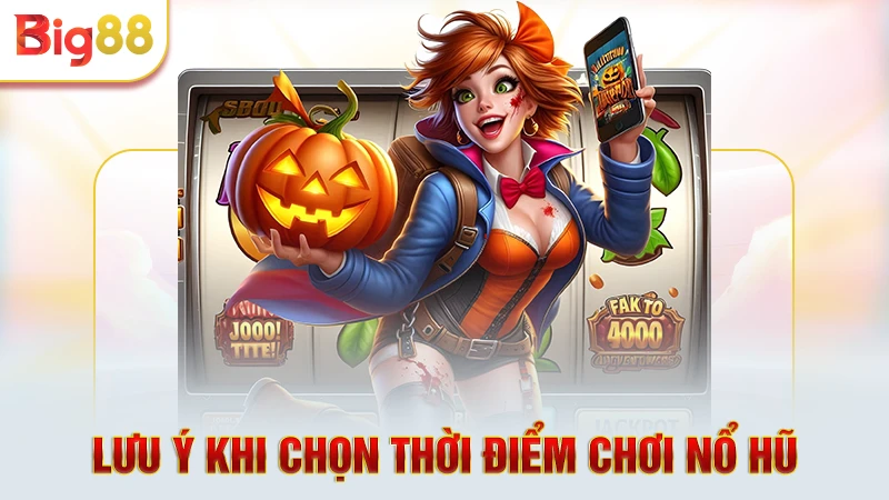 Lưu ý khi chọn thời điểm chơi nổ hũ 