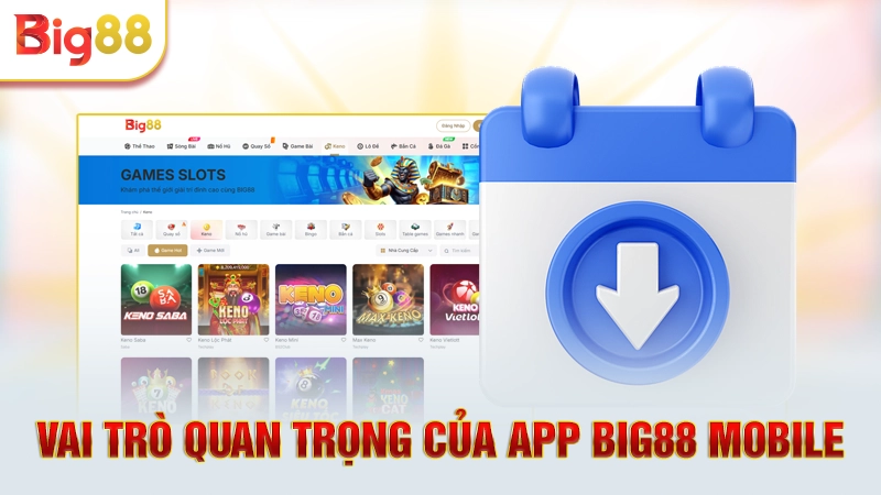 Vai trò quan trọng của app Big88 mobile
